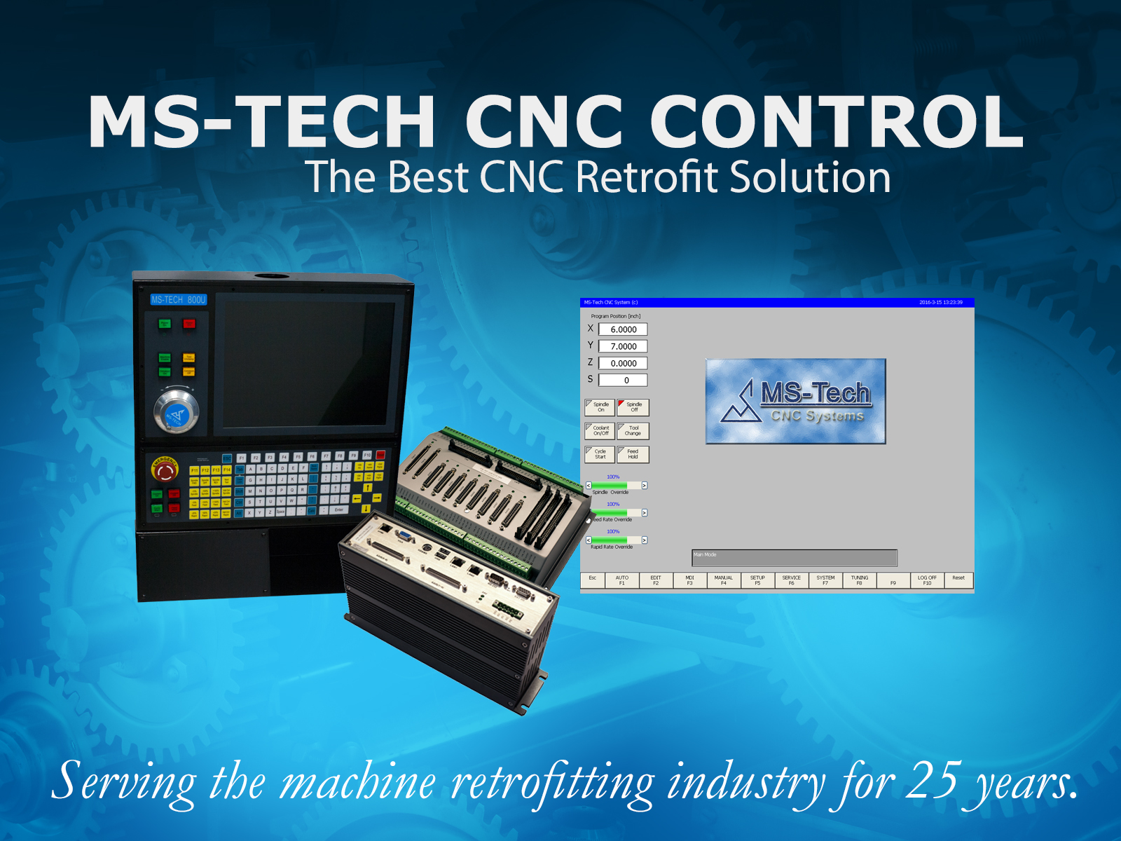 CNC Machine Control Upgrade Package | MS-Tech